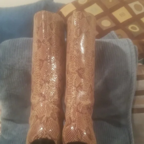 Snakeskin Boots - Picture 5 of 15